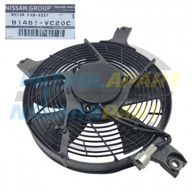 Genuine Nissan Condenser Thermo Fan - Nissan Patrol GU Y61 TD42TI & TB48 (Left Hand Side, 4 Pin)