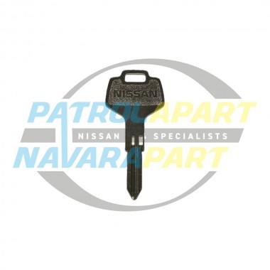 Genuine Nissan Key Blank Master - Nissan Patrol Y60 GQ, Ford Maverick