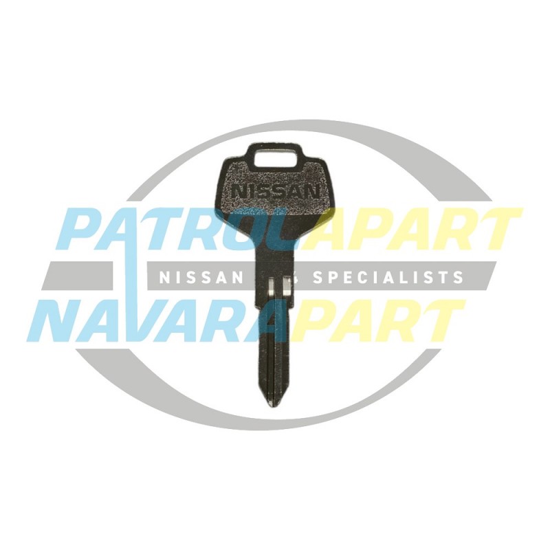Genuine Nissan Key Blank Master - Nissan Patrol Y60 GQ, Ford Maverick
