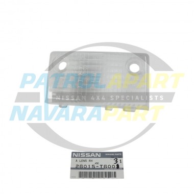 Genuine Nissan Reverse Light Lens - Nissan Patrol Y61 GU Ute