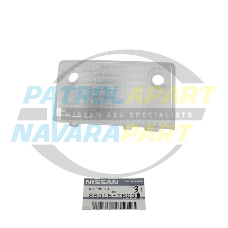 Genuine Nissan Reverse Light Lens - Nissan Patrol Y61 GU Ute