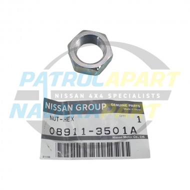 Genuine Nissan Tie Rod End Locking Nut - Nissan Patrol Y61 GU