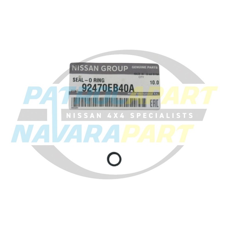 Genuine Nissan O-Ring - Nissan Navara D40 VSK Spanish, Pathfinder R51 VSK - VQ40, YD25