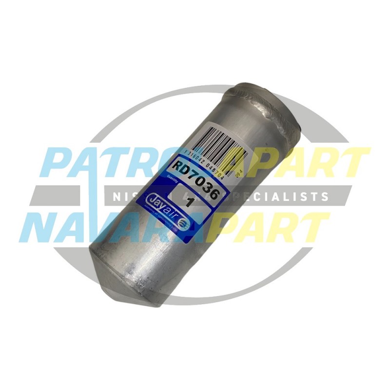 Receiver Drier - Nissan Patrol Y60 GQ 9mm inlet 7mm Outlet