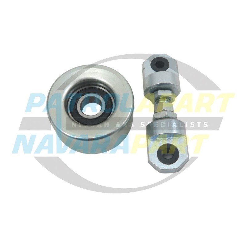 Belt Tensioner Billet with Pulley - Nissan Patrol Y61 GU ZD30CR