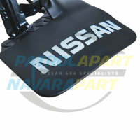 Imperfect Quality Genuine Nissan Mudflap Right Hand Rear - Nissan Patrol Y60 GQ & Ford Maverick