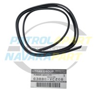 Genuine Nissan Flare Seal Front For Nissan Patrol GU3 (Early) - WV2 Sparkling Silver