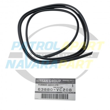 Genuine Nissan Flare Seal Front For Nissan Patrol GU3 (Early) - WV2 Sparkling Silver