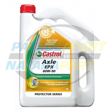 Castrol 80W90 Axle Gear Oil 4L For Nissan Patrol