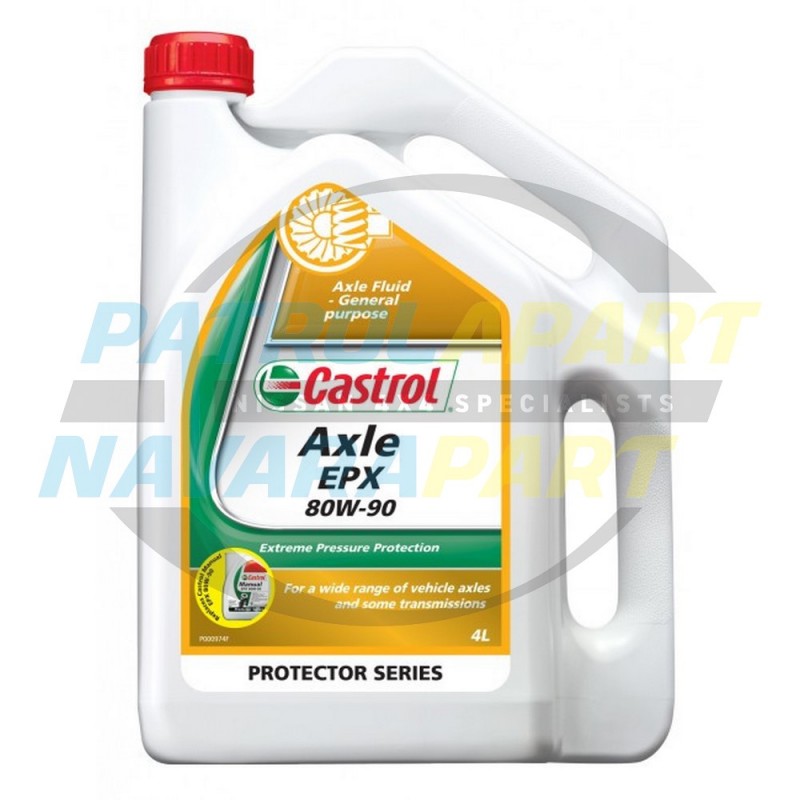 Castrol 80W90 Axle Gear Oil 4L For Nissan Patrol