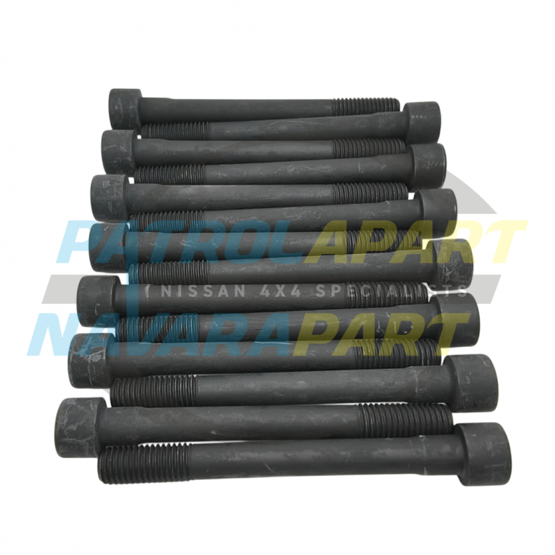 Cylinder Head Bolt Set for Nissan Patrol GQ Y60 GU Y61 RD28 engine