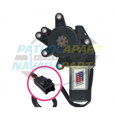 Window Motor Left Front 2 Wire Plug- Nissan Patrol Y61 GU