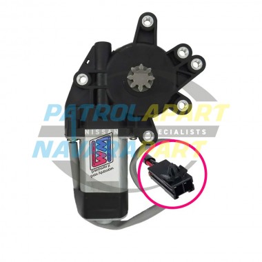 Window Motor Right Front 2 Wire Plug - Nissan Patrol Y61 GU