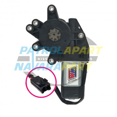 Window Motor Right Rear 2 Wire Plug - Nissan Patrol Y61 GU