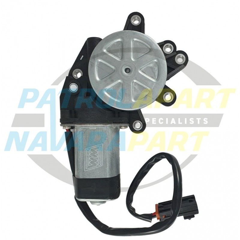 Window Motor Left Rear 2 Wire Plug - Nissan Patrol Y61 GU