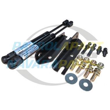 Bonnet Gas Strut Conversion Kit V2 - Nissan Patrol Y60 GQ