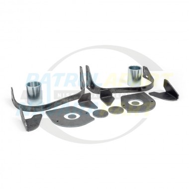 Hydraulic Bump Stop Mounting Kit - Weld In Nissan Patrol Y60 GQ Y61 GU - HBS45-007K