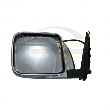 Left Hand Electric Chrome Mirror for Nissan Patrol GU Y61 Series 4