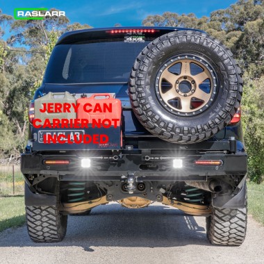 Raslarr V2 Rear Bar W/ RH Wheel Carrier - Nissan Patrol Y62 S5