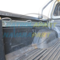 Dual Cab Tie Down Points Rail PAIR - Nissan Navara D23 NP300 S1-4