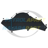 Left Hand Rubber Splash Guard Liner - Nissan Patrol Y61 GU