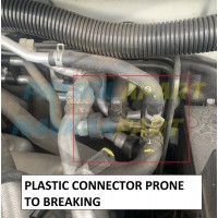 Firewall Coolant Pipe Conversion Kit - Nissan Navara D40 Pathfinder R51 YD25 VQ40