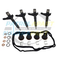 Remanufactured Denso Injector Set with Fitting Kit - Nissan Navara D40 R51 YD25