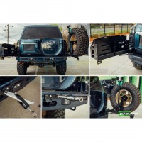Raslarr Rear Bar V2 Super High Clearance - Nissan Patrol Y61 GU Series 1-4