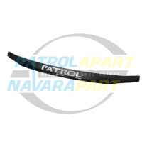 Smoked Bonnet Protector - Genuine Nissan Patrol Y61 GU4 Titanium