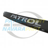 Smoked Bonnet Protector - Genuine Nissan Patrol Y61 GU4 Titanium