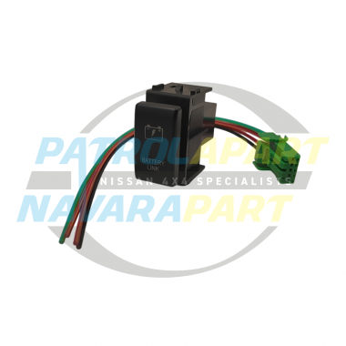Momentary Battery Link Switch Orange Light - Nissan Patrol Y62