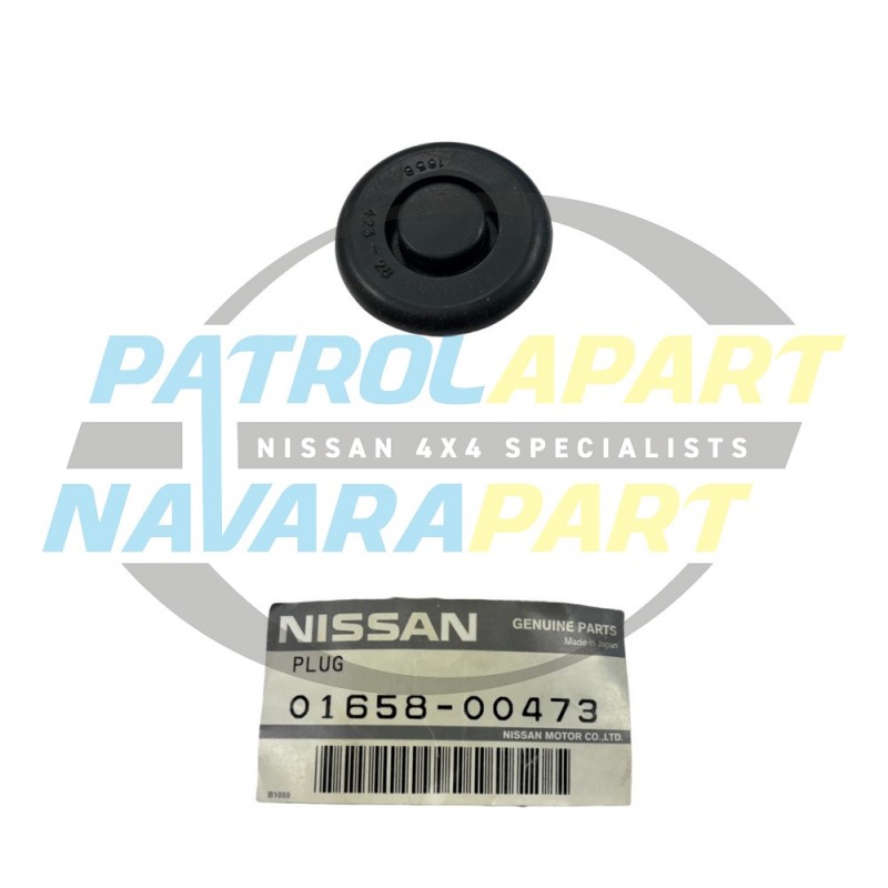 Genuine Nissan Rubber Floor Plug - Nissan Patrol Y61 GU