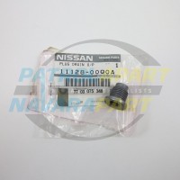 Genuine Nissan Sump Drain Plug - Nissan Navara D40 2010-2015 Ute Dual Cab V9X
