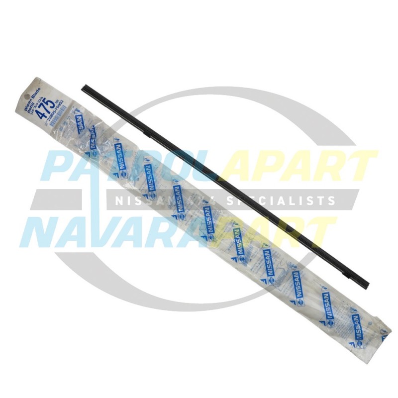 Genuine Nissan Wiper Blade Insert - Y61 GU Nissan Patrol Drivers Side