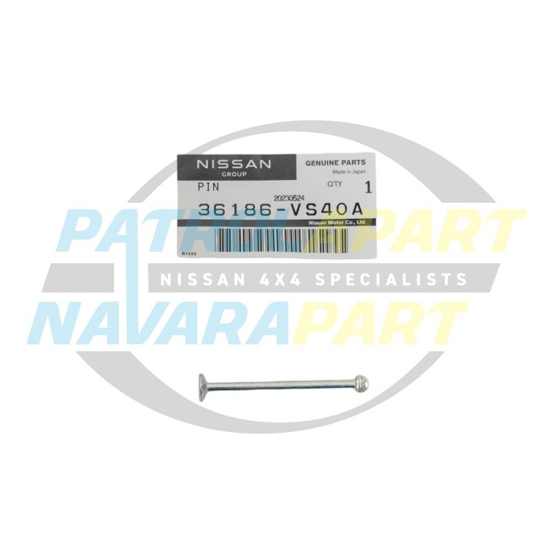 Genuine Nissan Retainer Pin - Y60 GQ Y61 GU Late Drum Brake & Handbrake Shoe