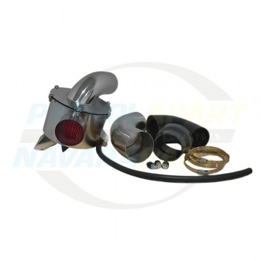 Patroldocta GU Style Stainless Steel Air Box with Intake Adaptor - Nissan Patrol