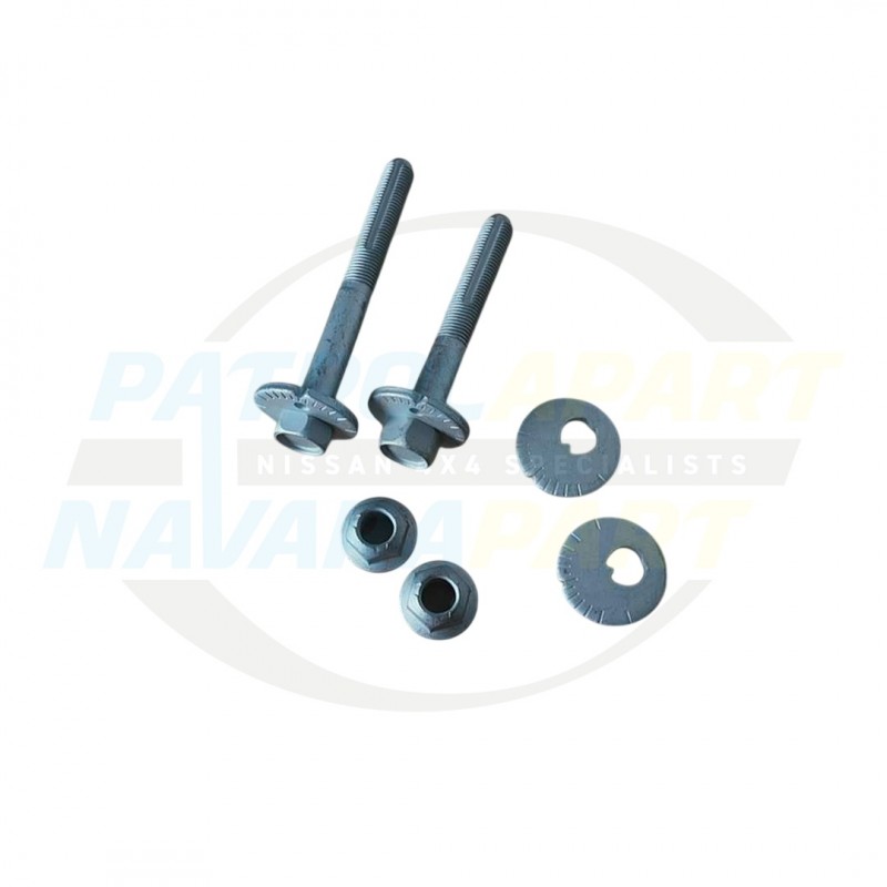 Genuine Camber Bolt Kit (Per Side) Rear - Nissan Patrol Y62