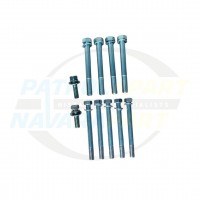 Genuine ZD30 Manual Gearbox Bell Housing Bolt Set - Nissan Patrol Y61 GU