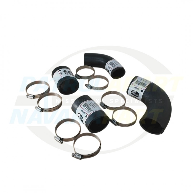 Intercooler Hose Kit - Gates - For Nissan Patrol GU Y61 ZD30Di