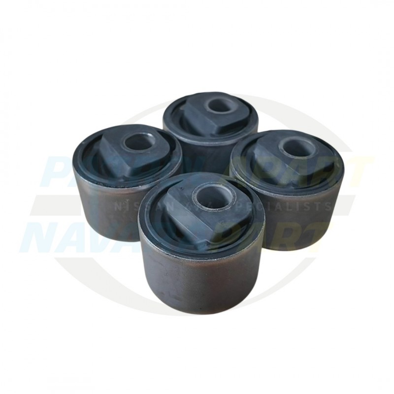 Blackhawk Radius Arm Rubber 2º Offset Castor Correction Bush 4 Pack For Nissan Patrol GQ GU Ford Maverick