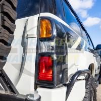 Genuine Nissan Black Tail Lights PAIR - Nissan Patrol Y61 GU Series 4 Japanese Spec
