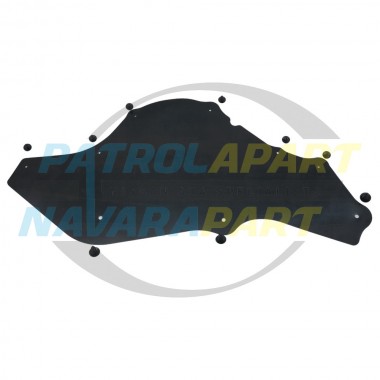 Left Hand LH Rubber Splash Guard Liner - Nissan Patrol Y61 GU