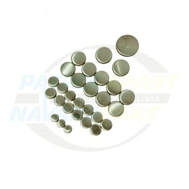 Brass Welch Plug Kit - Nissan Patrol TD42