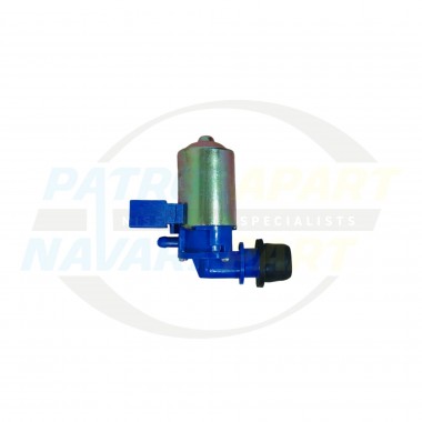 Front Windscreen Window Washer Pump Motor LH - Nissan Patrol GQ