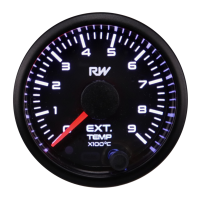 Digital EGT (Exhaust Gas Temperature) Gauge 52mm 0-900 Deg C - Raceworks