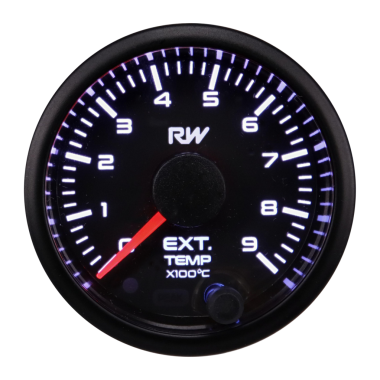 Digital EGT (Exhaust Gas Temperature) Gauge 52mm 0-900 Deg C - Raceworks