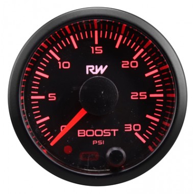 Electronic Boost Gauge Kit (30psi) 52mm - Raceworks