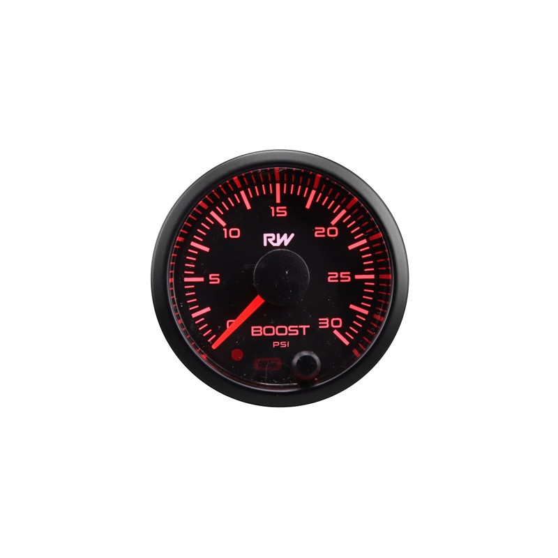 Electronic Boost Gauge Kit (30psi) 52mm - Raceworks