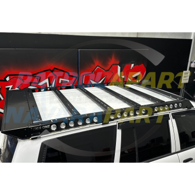 Roof Rack System by Tier One Metalworks - Nissan Patrol GU Wagon