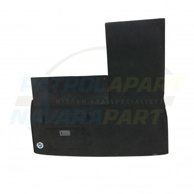 Full Boar Fourbie Drawers Rear Cargo False Floor in Black L Shape - Nissan Patrol Y62